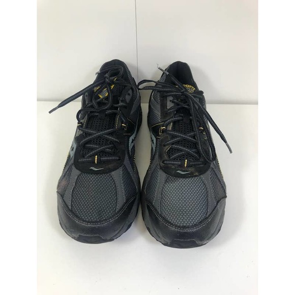 Saucony Raptor TR Mens Trail Running Shoes Black Grey Yellow S25283-1 Size 10 Saucony | Shoes | Saucony Grid Raptor Tr S25283 Mens Gray  main image 3